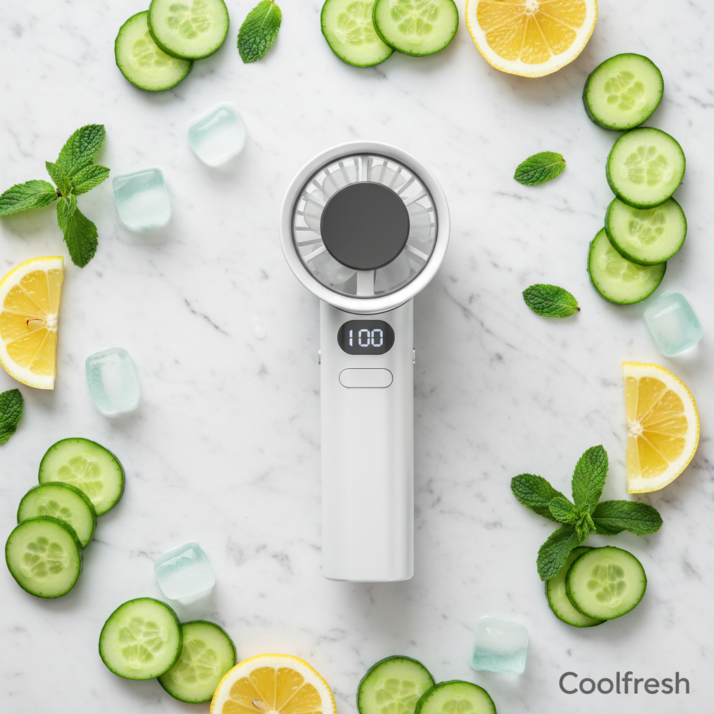 Coolfresh Fan - Flat Lay Fresh Ingredients
