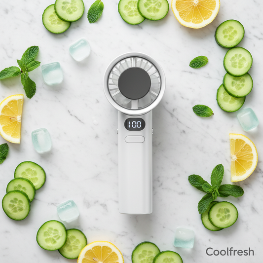Coolfresh Fan - Flat Lay Fresh Ingredients